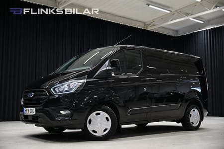 Ford Transit Custom 300 130HK Automat|Inredd|Drag|Värmare|EnÄgare|Moms