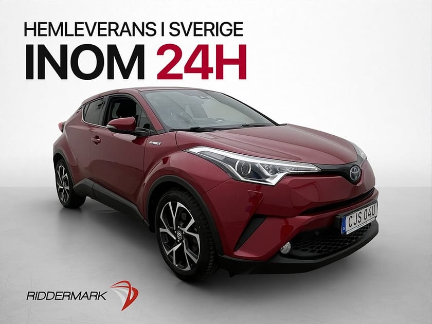 Bild 3 av Toyota C-HR Hybrid 122hk X-Edition Dragkrok Kamera Rattvärme