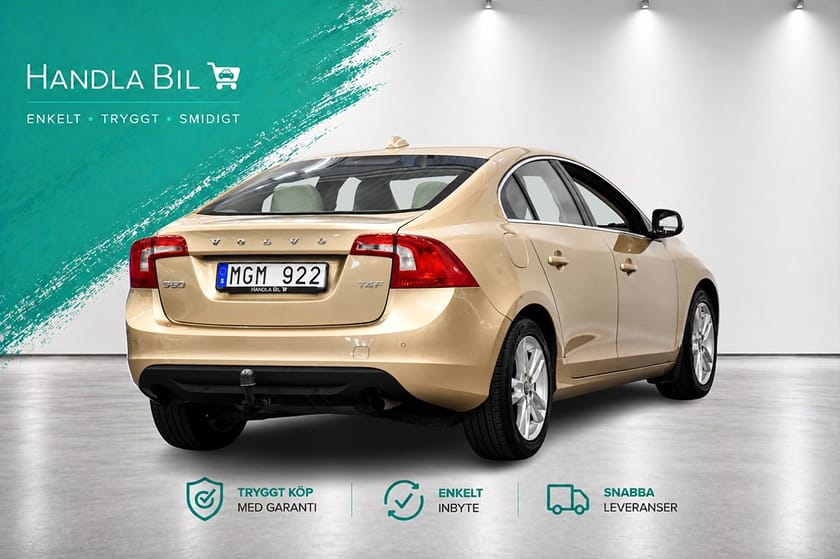 Bild 4 av Volvo S60 T4F Summum M-värm Taklucka Skinn Dragkrok