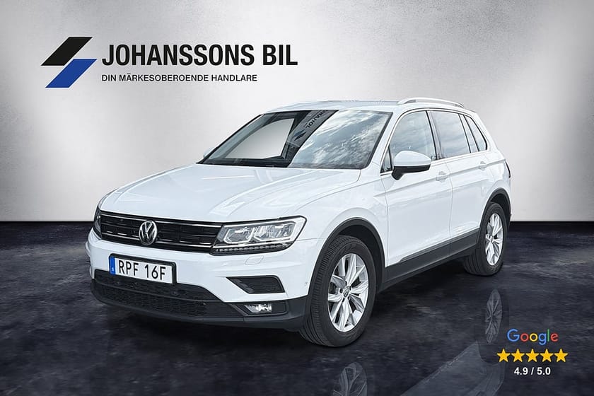 Bild 1 av Volkswagen Tiguan 2.0 TSI OPF 4Motion Backkamera/Dragkrok/Värmare