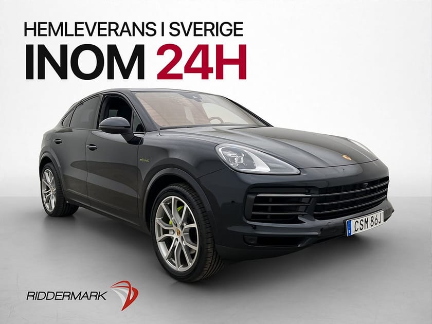 Bild 3 av Porsche Cayenne E-Hybrid Coupé Turbo 462hk Drag Pano BOSE