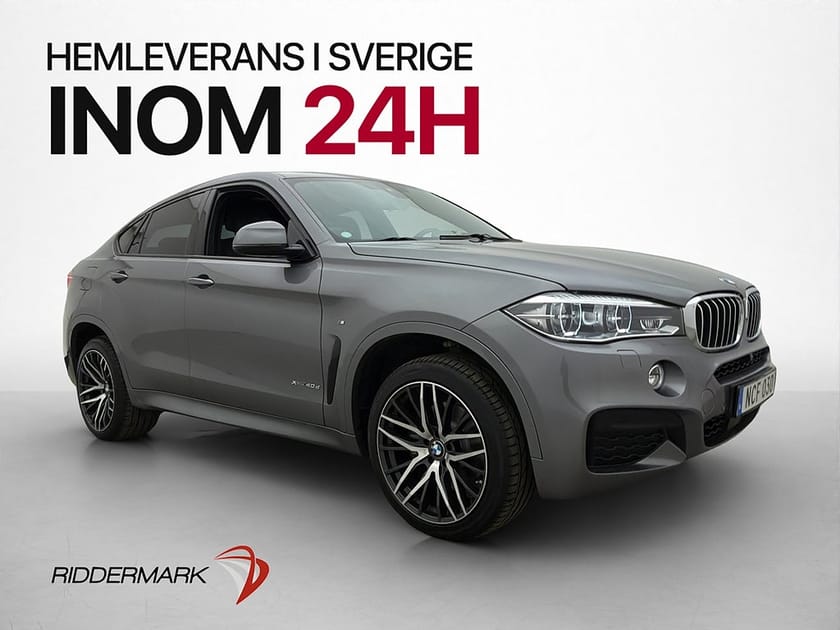 Bild 3 av BMW X6 xDrive40d M Sport Innovation D-Värm H/K HUD 360° Drag