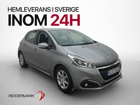 Peugeot 208 1.2 PureTech 83hk M&K Värmare Bluetooth