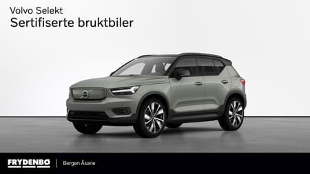 Volvo XC40 P8 AWD Recharge KROK|PANO|20"|H&K|360|LOUNGE.PK|8år*
