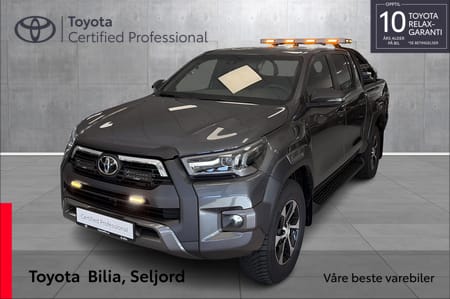 Toyota Hilux Dobbelcab /SOMNY/TOPPMODELL/SKINN/BREDLAST/LAVKM/