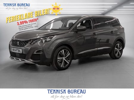 Peugeot 5008 Allure 130hk diesel aut. 7-seter/El. førersete/R.Kam++
