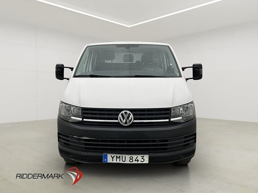 Bild 5 av Volkswagen Transporter Chassi Dubbelhytt Flak Värm Drag B-Kam Moms