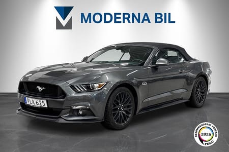 Ford Mustang GT Cabriolet Convertible SelectShift 421HK SV-såld Navi B-kam