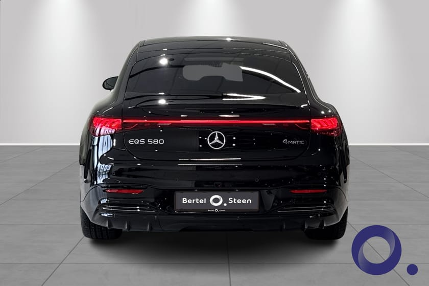 Bilde 4 av Mercedes-Benz EQS 580 4MATIC Hyperscreen, 10g bakakselstyring, Pano