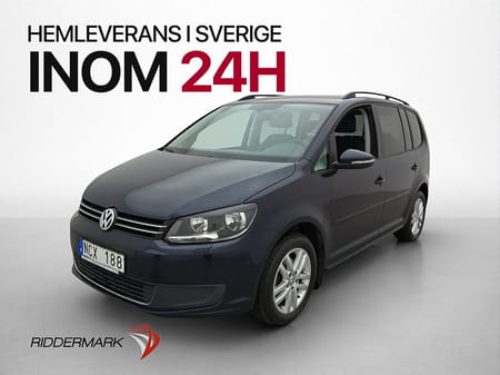 Volkswagen Touran Masters Värmare 7-sits Drag Kamera P-sens