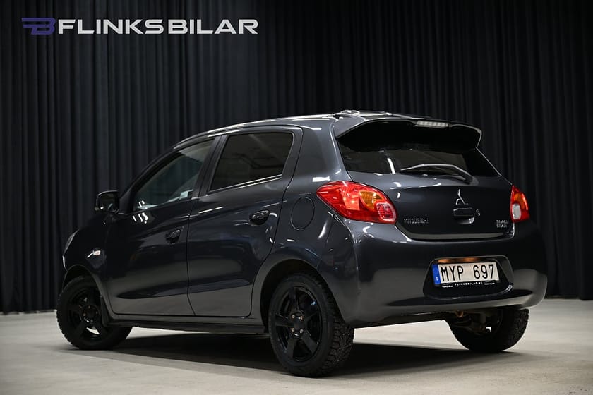 Bild 4 av Mitsubishi Space Star 1.2 80HK 5-Sits|Kamkedja|AC|Keyless|Lågmil|S&V-Hjul
