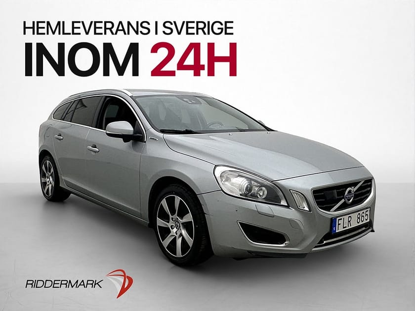 Bild 1 av Volvo V60 D6 Plug-in AWD Summum VOC Värmare Skinn BLIS