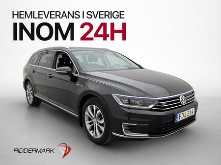 Volkswagen Passat Variant GTE 218hk Värmare Drag Cockpit Kamera Navi