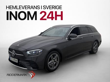 Mercedes-Benz E 300 T de E300 306hk AMG Wide Värmare 360° Drag
