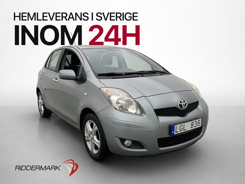 Bild 1 av Toyota Yaris 1.33 99hk Svensksåld Låg-Årsskatt 0.52 l/mil