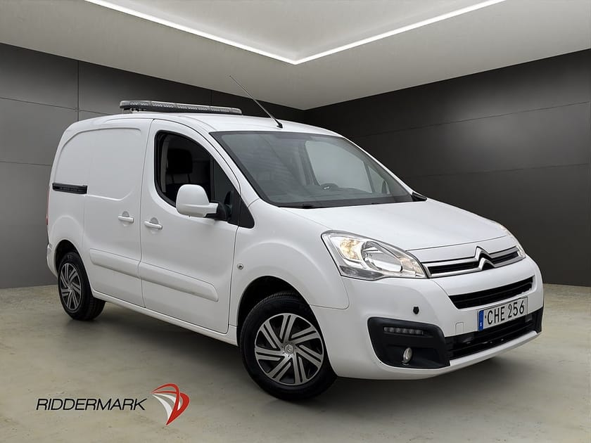 Bild 1 av Citroën Berlingo Van Increased Payload Ny-Kamrem Värmare Drag PDC V-Inredd Moms