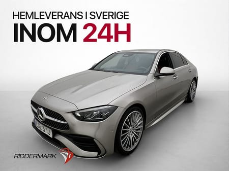 Mercedes-Benz C 200 204hk AMG B-Kamera Navi Carplay Skinn