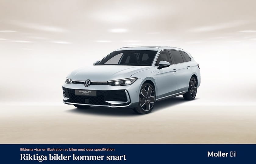 Bild 1 av Volkswagen Passat Variant eHybrid R-Line 1.5 TSI 272hk Dragkrok I Värmare I Panorama