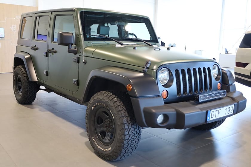 Bild 4 av Jeep Wrangler Unlimited Unlimitid 3.8 V6 AWD 199hk | Dragkrok |