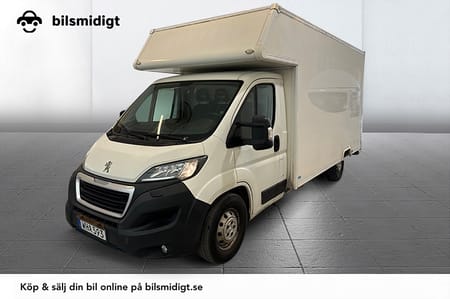 Peugeot Boxer Chassi Cab 335 2.0 Flyttbil Drag 3-sits Kamera MOMS 163hk