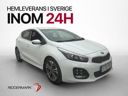 Kia cee'd 1.6 136hk GT-Line Kamera Navi CarPlay Farthållare