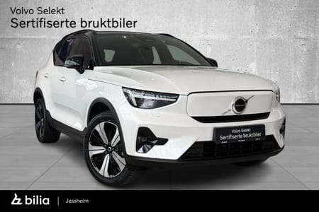 Volvo XC40 Recharge Twin motor 408hk AWD Plus, H.Feste, Varmepumpe, Adaptiv Cruise