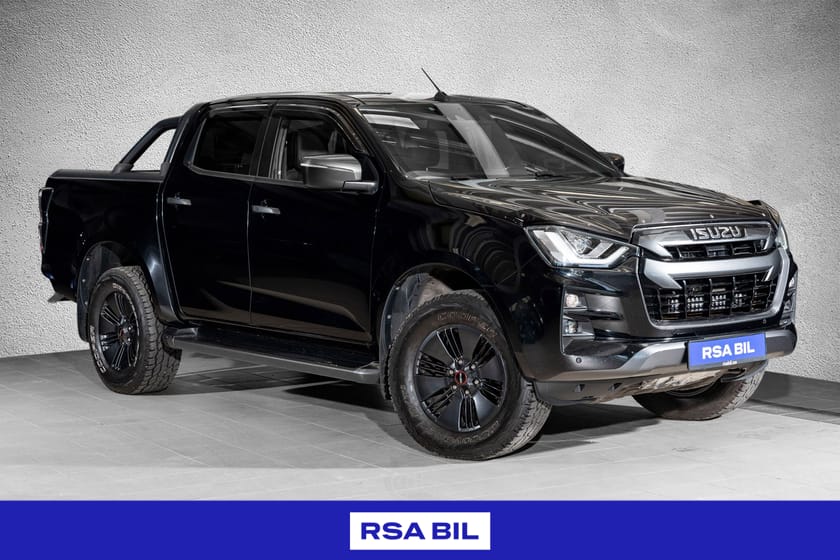 Bilde 1 av Isuzu D-Max Dobbelcab 1,9 Dob Cab Black/Magnum Edition. H feste/Defa/Garanti