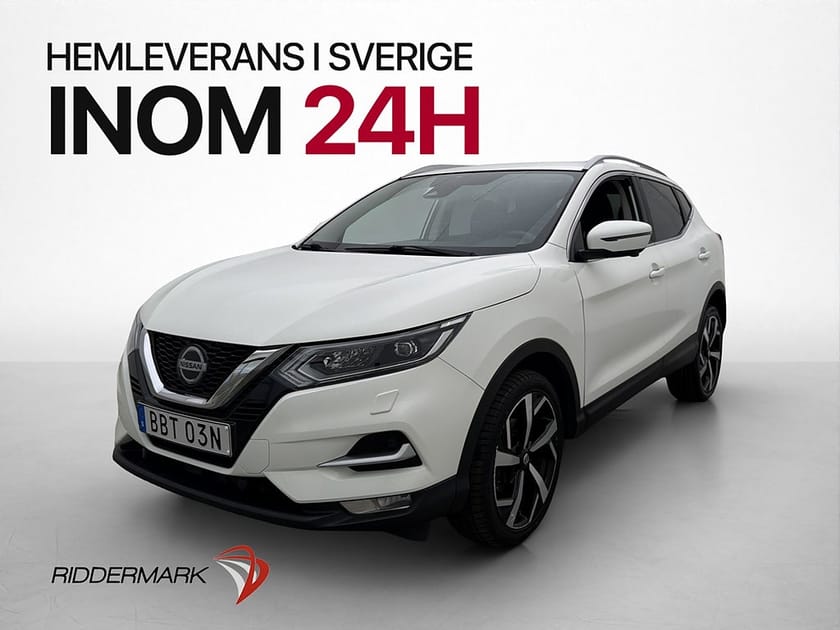 Bild 1 av Nissan Qashqai 1.3 Tekna-2 360° Läder Navi Keyless Kamera
