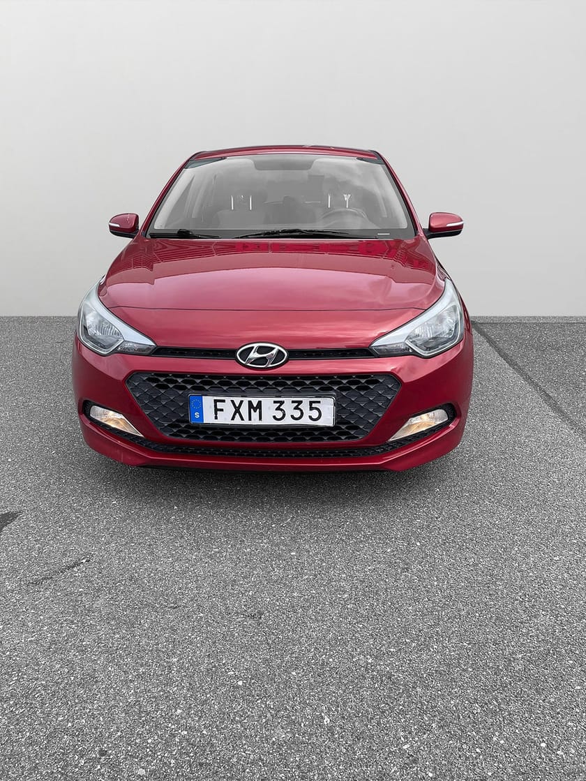 Bild 2 av Hyundai i20 1.2 Comfort/84HK/ Euro 6/1 Brukare/Nybes