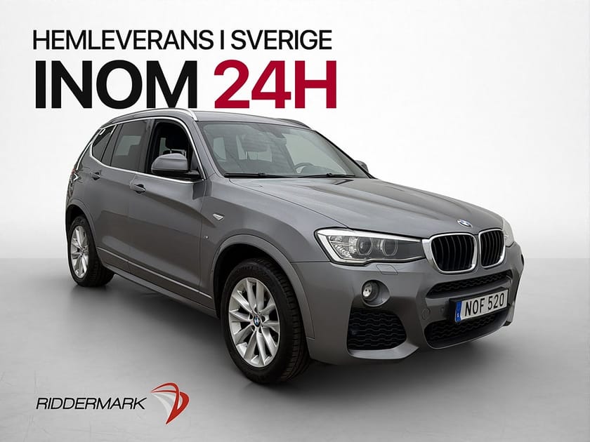 Bild 3 av BMW X3 xDrive20d 190hk M Sport D-Värmare Dragkrok PDC