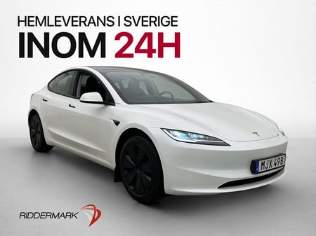 Tesla Model 3 Long Range RWD Bakre Display Svensksåld MOMS