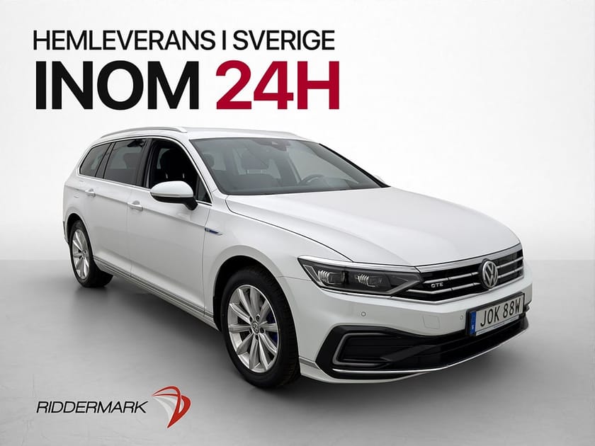 Bild 1 av Volkswagen Passat Sportscombi GTE 218hk Cockpit Värm Drag 1-Äga