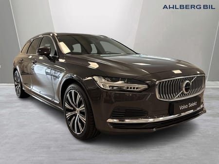 Volvo V90 Recharge T6 Core Edition, Dragkrok Halvautomatisk, 360 Kamera, Elmanövererad Stolar, HarmanKardon, 19"Tum, LED, Stämningsljus Interiört