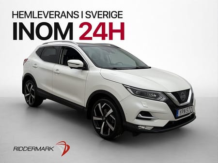 Nissan Qashqai 1.2 DIG-T Tekna Pano 360° Navi Halvskinn