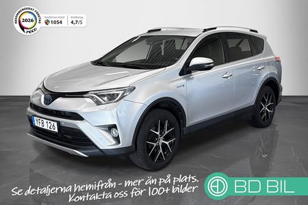 Toyota RAV4 Hybrid 2.5 Dual AWD DRAGKROK VÄRMARE BACKKAMERA