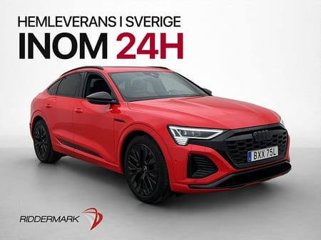 Audi Q8 Sportback 55 e-tron quattro Q S-Line Pano B&O Luftfjäd 360°