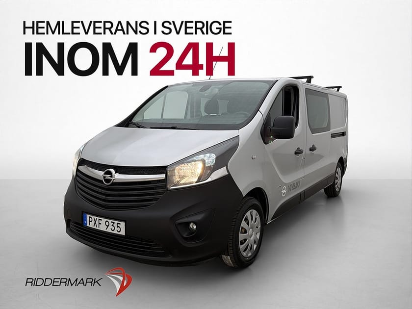 Bild 3 av Opel Vivaro Skåpbil CrewVan L2 6-Sits Värmare B-Kamera Farthållare