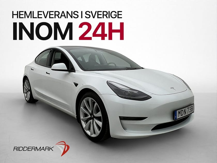 Bild 4 av Tesla Model 3 Long Range AWD 498hk Pano Autopilot Svensksåld