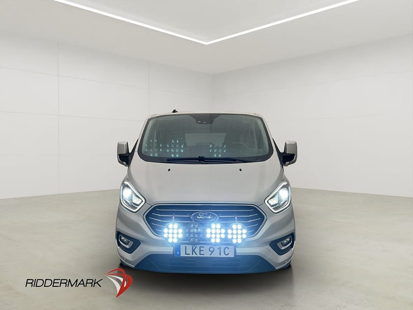 Bild 5 av Ford Tourneo Custom 320 Lång 185hk Värm Drag Skinn B-Kam CARPLAY