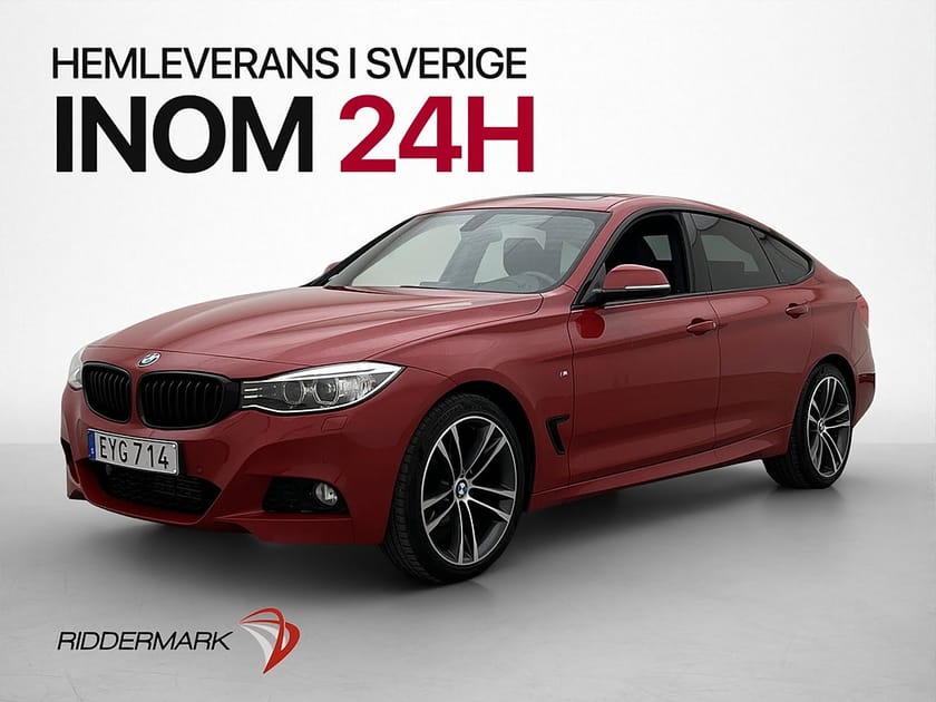 Bild 1 av BMW 320d xDrive GT 320 190hk M Sport M-Värm Pano Drag 0.48l/mil