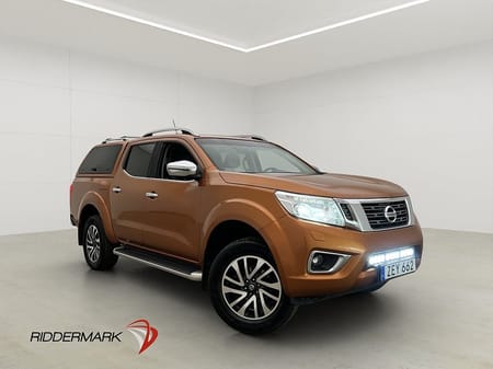 Nissan Navara Dubbelhytt Tekna 2.3dCi 4WD Värmare Drag Kamera Kåpa Moms
