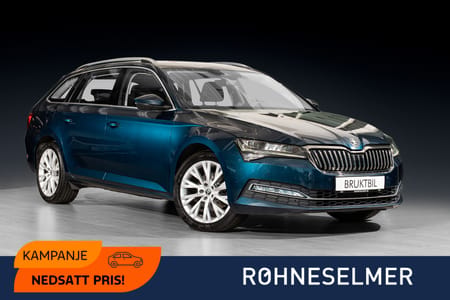 Škoda Superb Stasjonsvogn L&K|2.0 TDI|200hk|4x4|DSG|Toppmodell|Canton|360|Krok