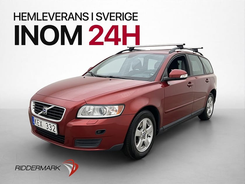 Bild 3 av Volvo V50 125hk Kinetic Farthållare Sätesvärme Skinn AC