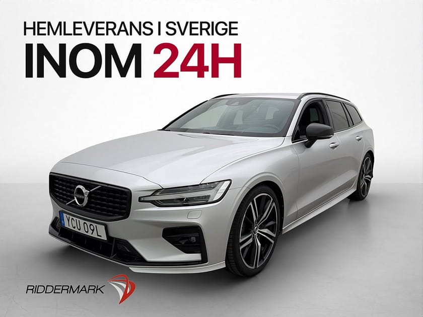 Bild 1 av Volvo V60 B4 R-Design B&W Skinn Kamera BLIS CarPlay Värmare