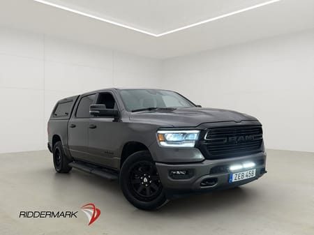 RAM 1500 Crew Cab Dodge Laramie Night 5.7 Drag H/K Släde Kåpa Moms