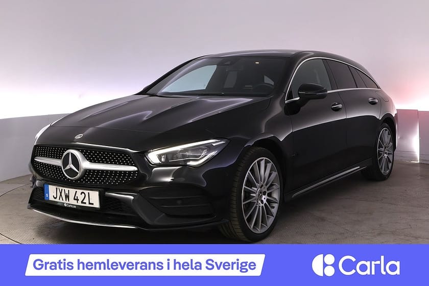 Bild 1 av Mercedes-Benz CLA 250 e Shooting Brake AMG Pano Kamera Drag