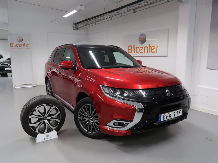 Bild 1 av Mitsubishi Outlander PHEV S-Edition V-Däck ingår Webasto-360°-Taklucka-Drag-