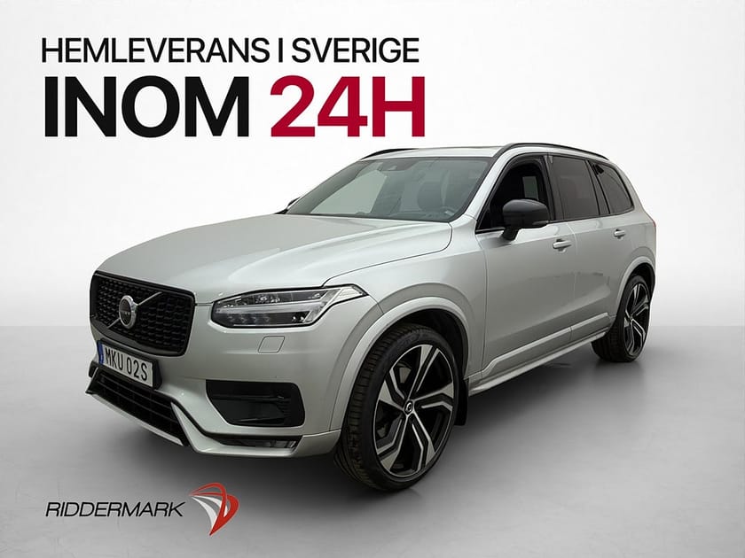Bild 1 av Volvo XC90 7 Sits B5 AWD R-Design Pano B&W HUD Luft Drag