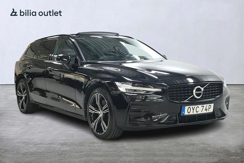 Bild 4 av Volvo V60 Recharge T8 R-Design 390hk Panorama Navi H/K Drag B-kam