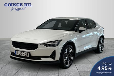 Polestar 2 Long Range Single Motor 78kWh/ Pilot lite pack/ Backkamera/ El-baklucka/ Google Maps